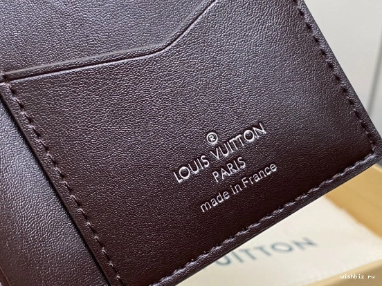 WIS Organizer-7.5*11.1*1 Pocket VUITTON cm LOUIS 0712